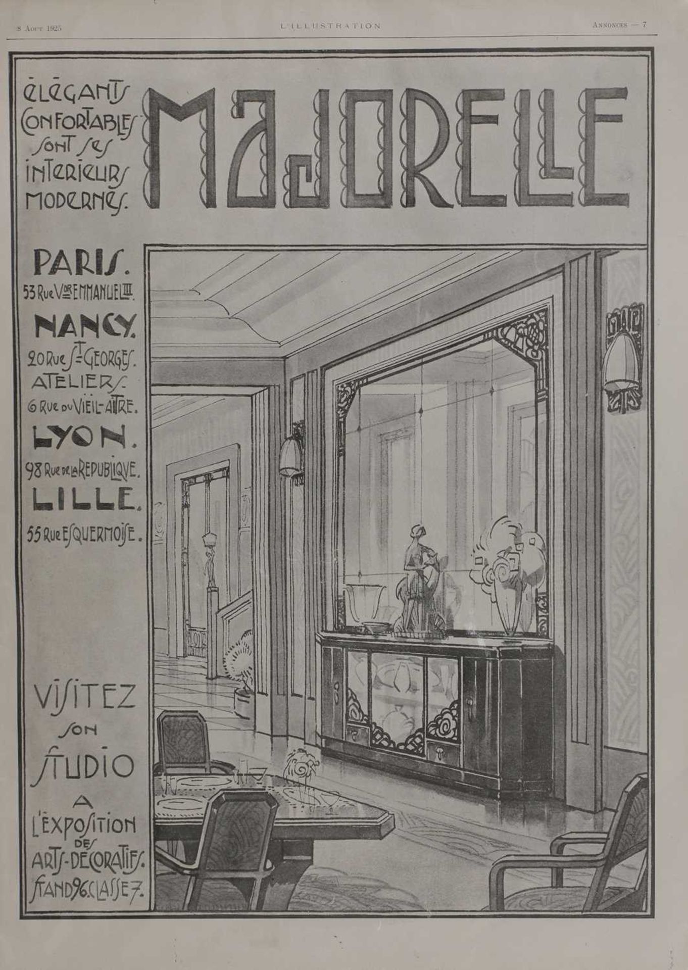 Louis Majorelle (French, 1859-1926), - Image 13 of 32