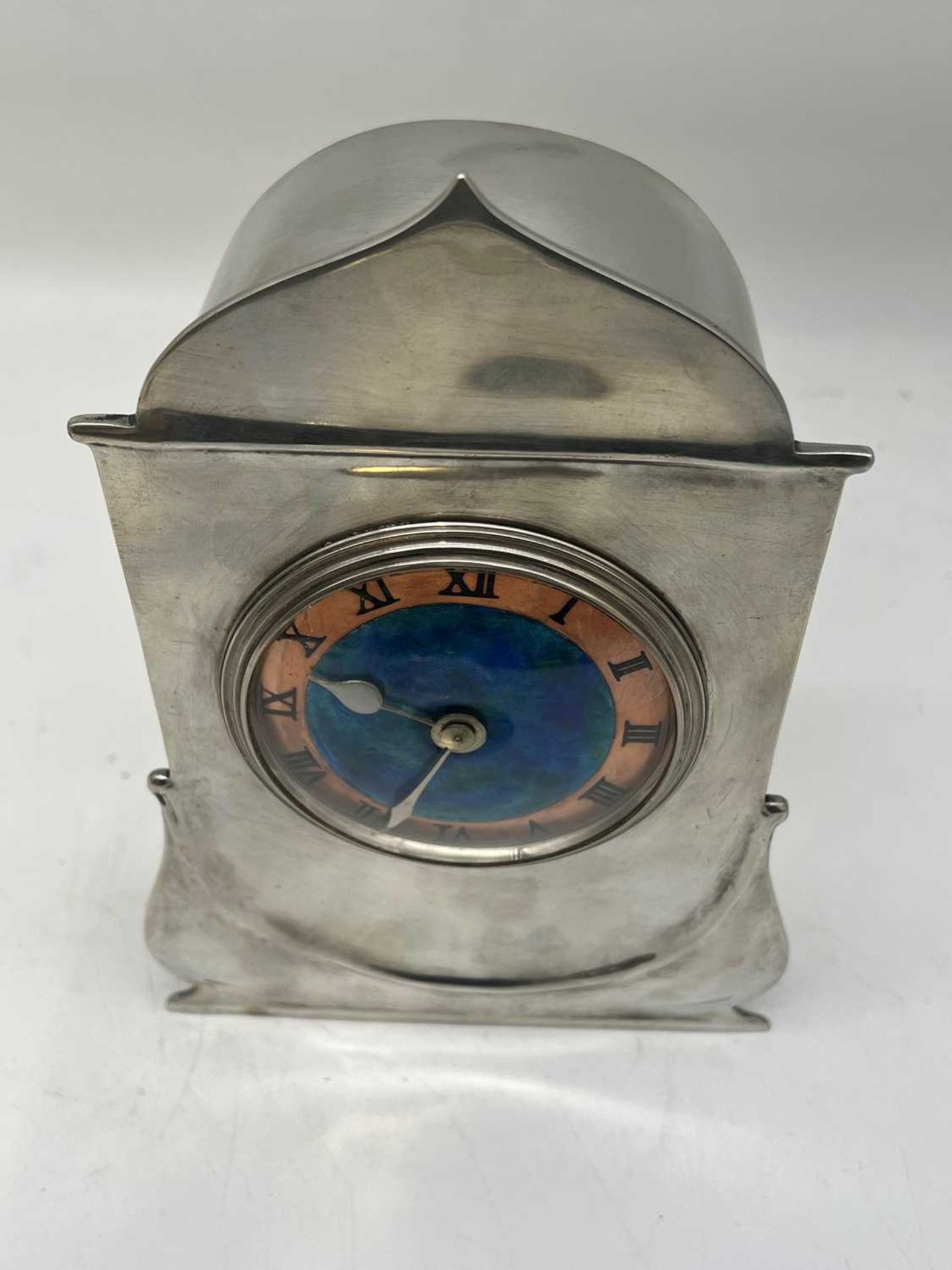 A Liberty & Co. pewter desk clock, - Image 24 of 26