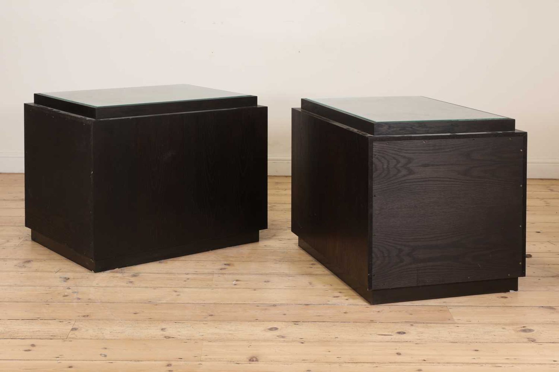 A pair of brutalist-style chests, - Bild 3 aus 3