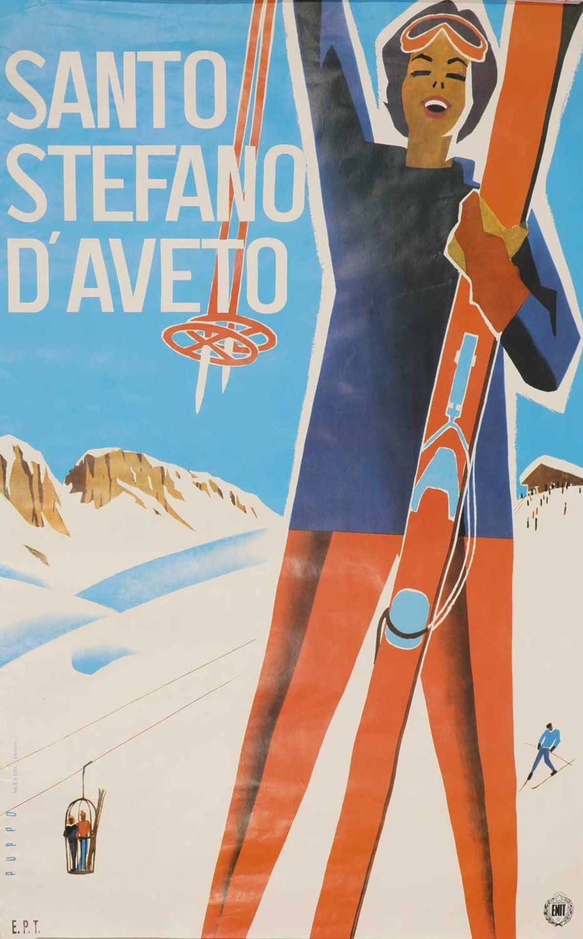An Italian travel poster,