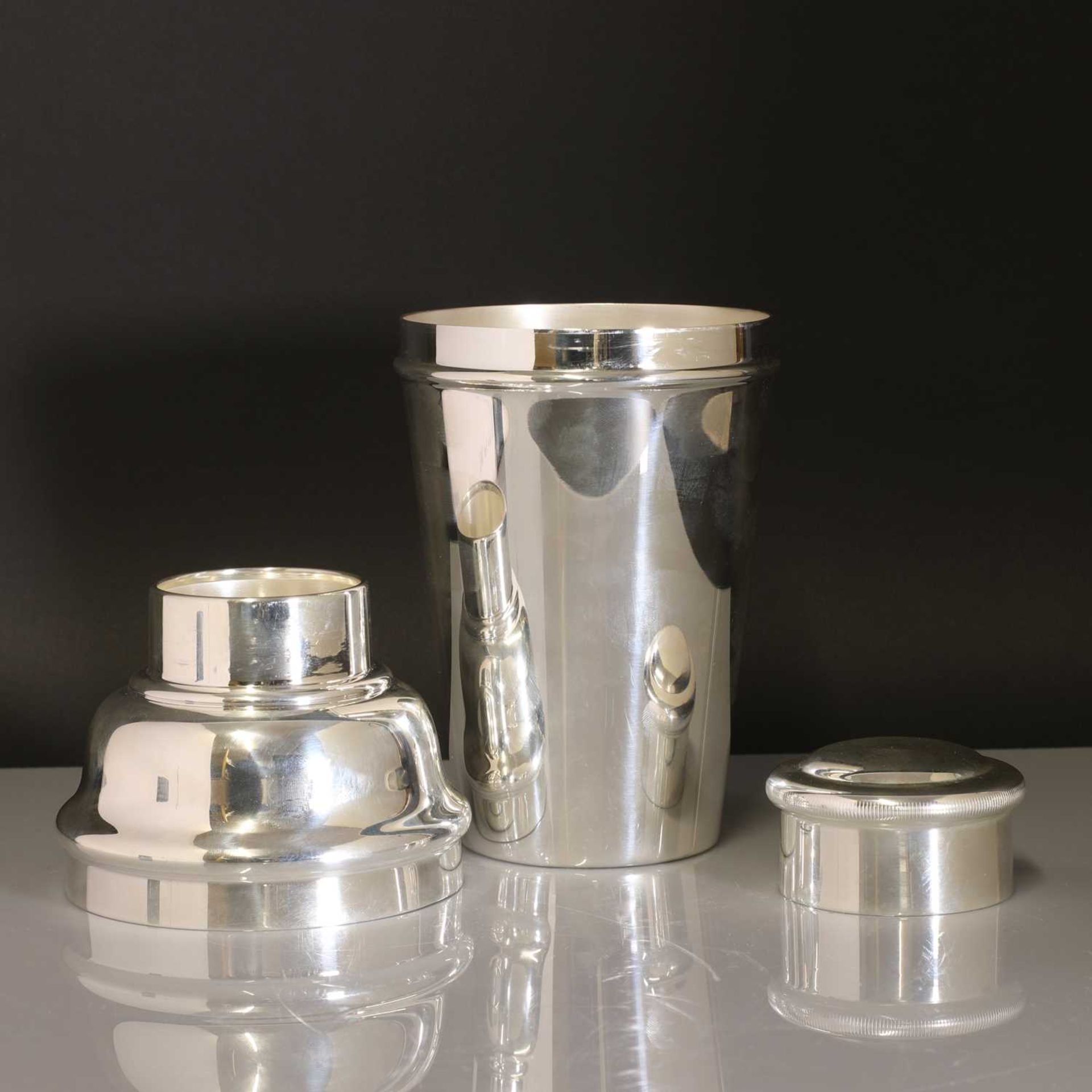 A William Suckling silver-plated cocktail shaker, - Image 2 of 3