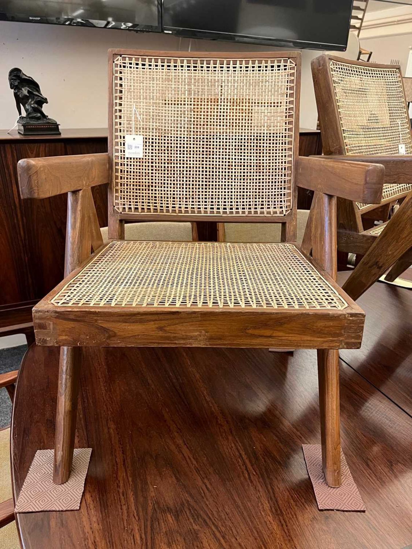 A pair of teak 'Low Easy Chair' armchairs, - Image 6 of 24