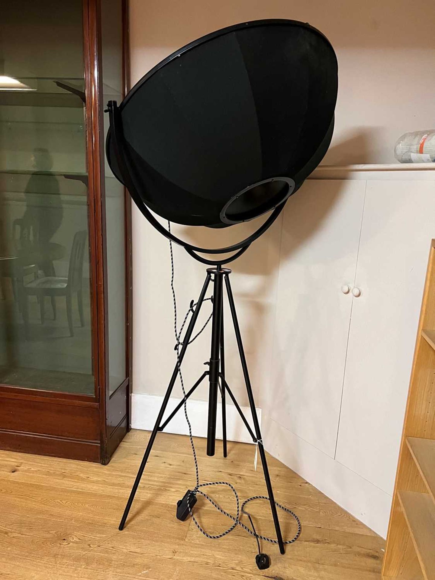 An Italian 'Fortuny Petite' studio floor lamp, - Bild 3 aus 6