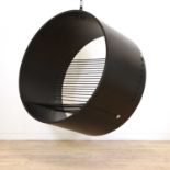 A Danish 'Anello' hanging chair,