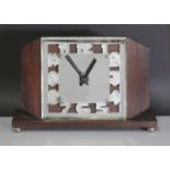 An Art Deco ATO Clock Company mantel clock,