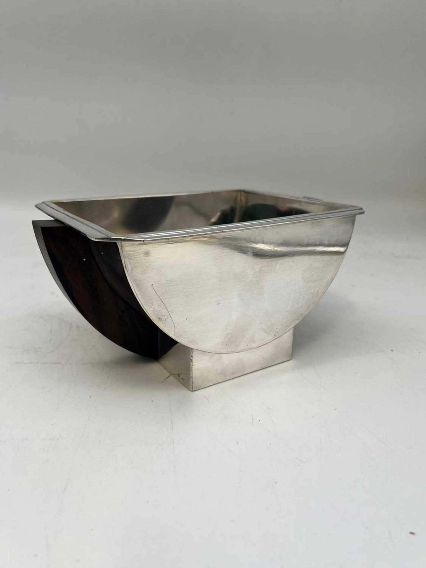 An Art Deco silver-plated jardinière, - Image 6 of 11