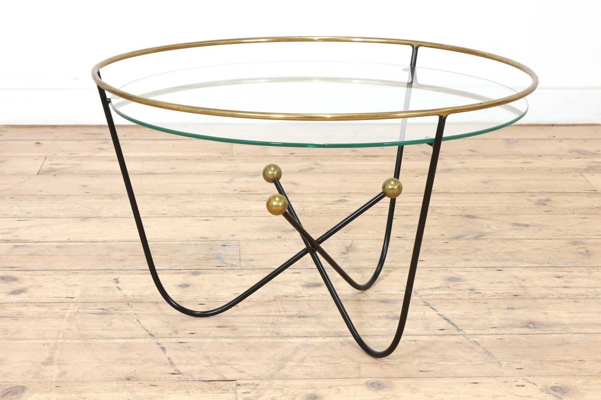 A space age 'Atom' coffee table, - Bild 2 aus 8