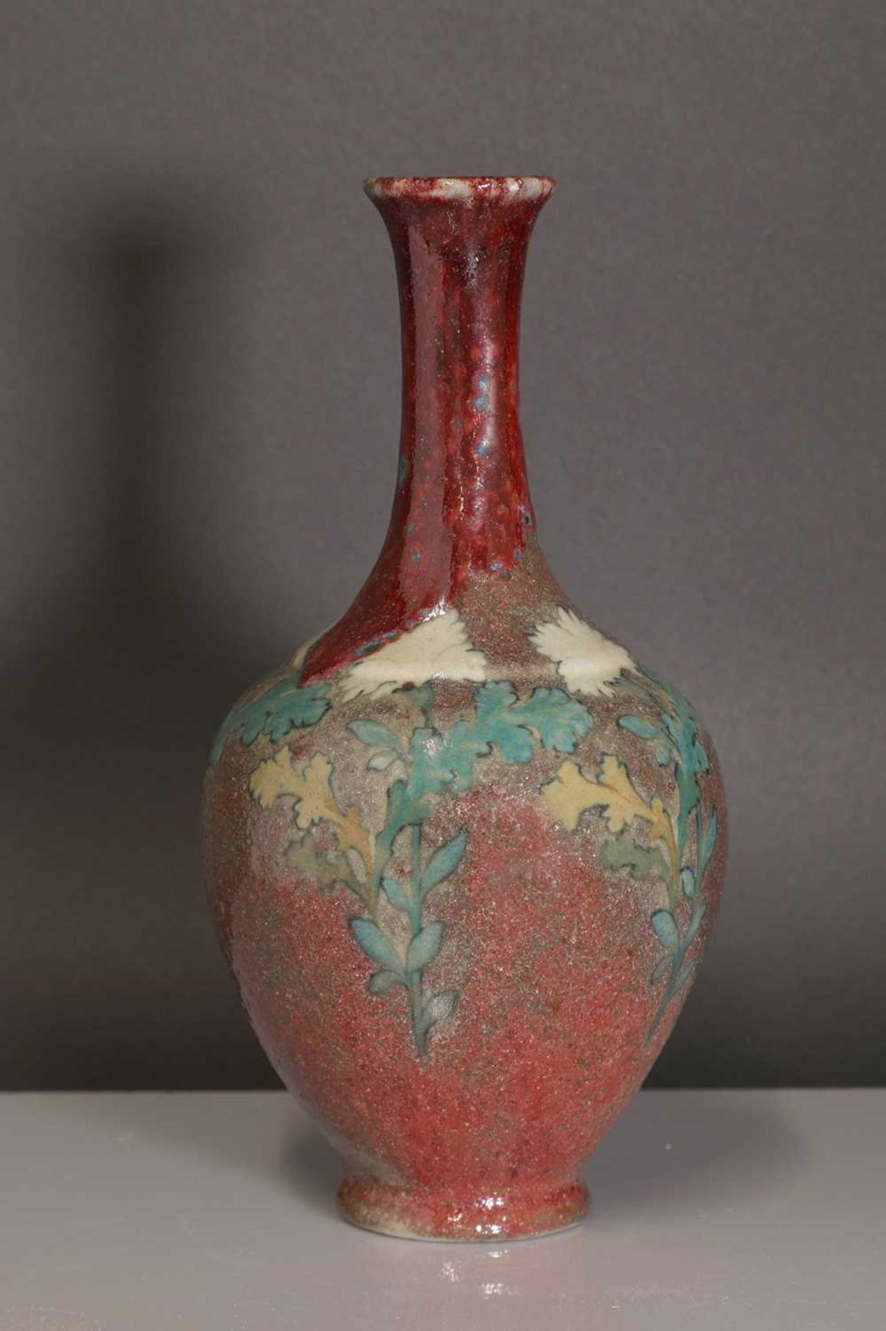 A Sèvres glazed stoneware vase, - Bild 2 aus 3