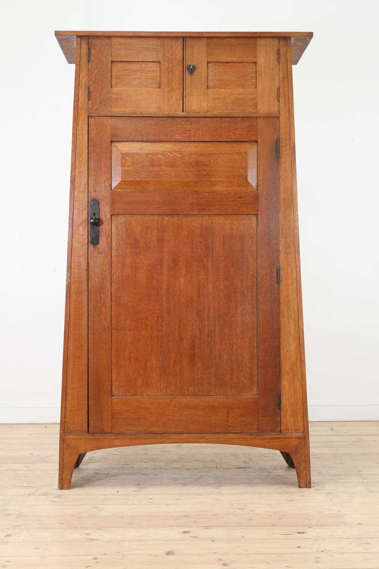 A Heal & Son oak wardrobe,