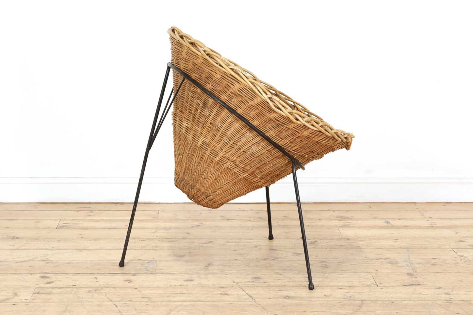 A 'C8' wicker cone chair, - Image 3 of 10