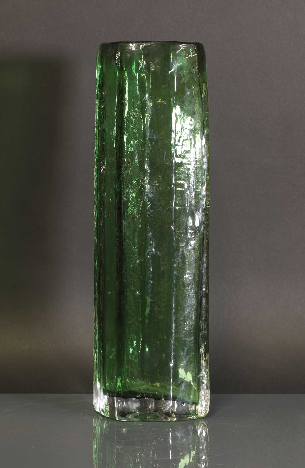 A Whitefriars textured range 'Cucumber' vase, - Image 2 of 3