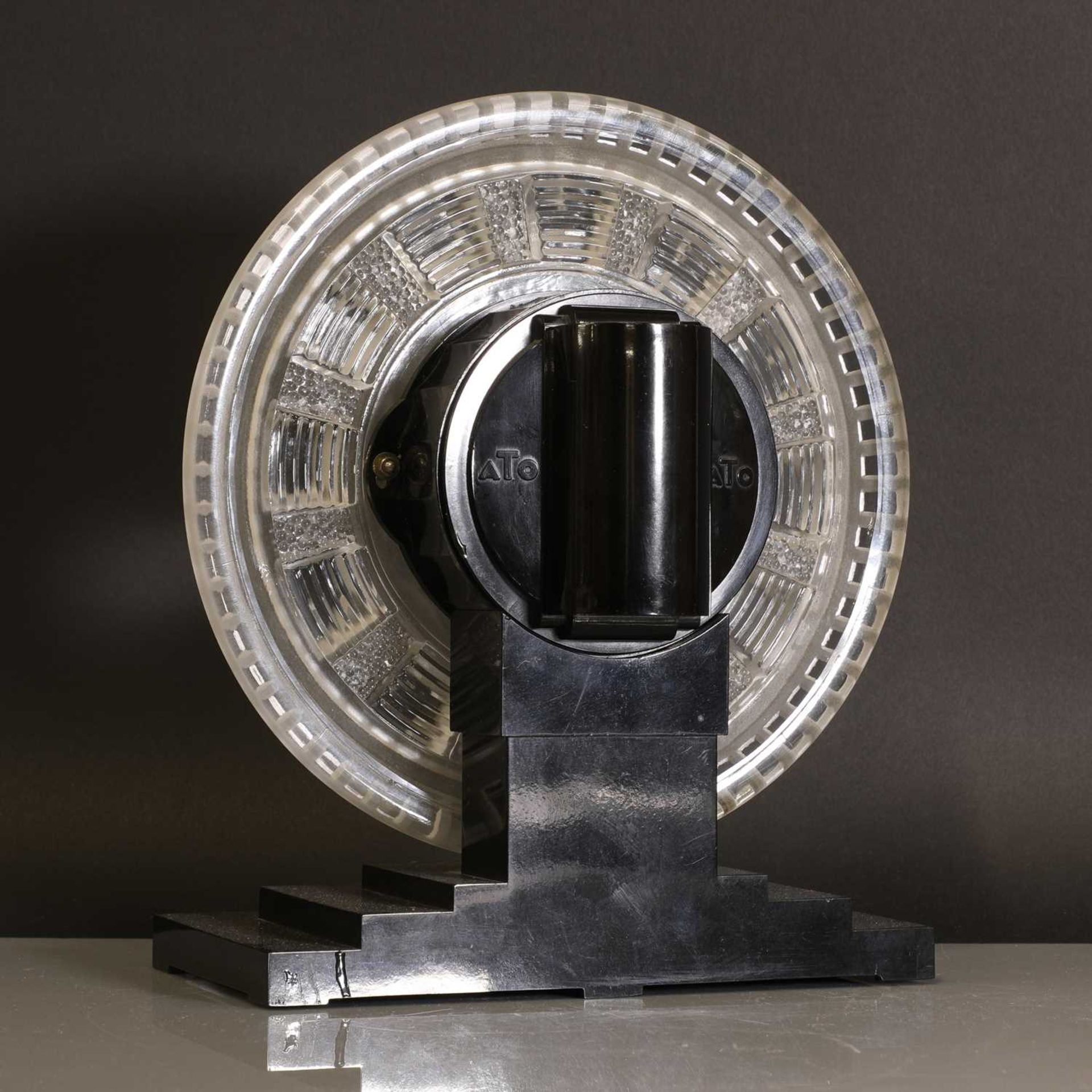 An Art Deco ATO Clock Company desk clock, - Bild 3 aus 29