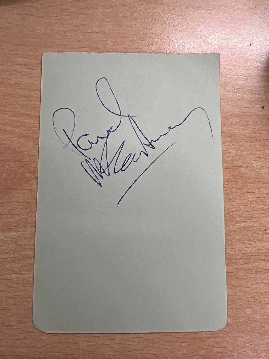 The Beatles: autographs, - Image 3 of 3