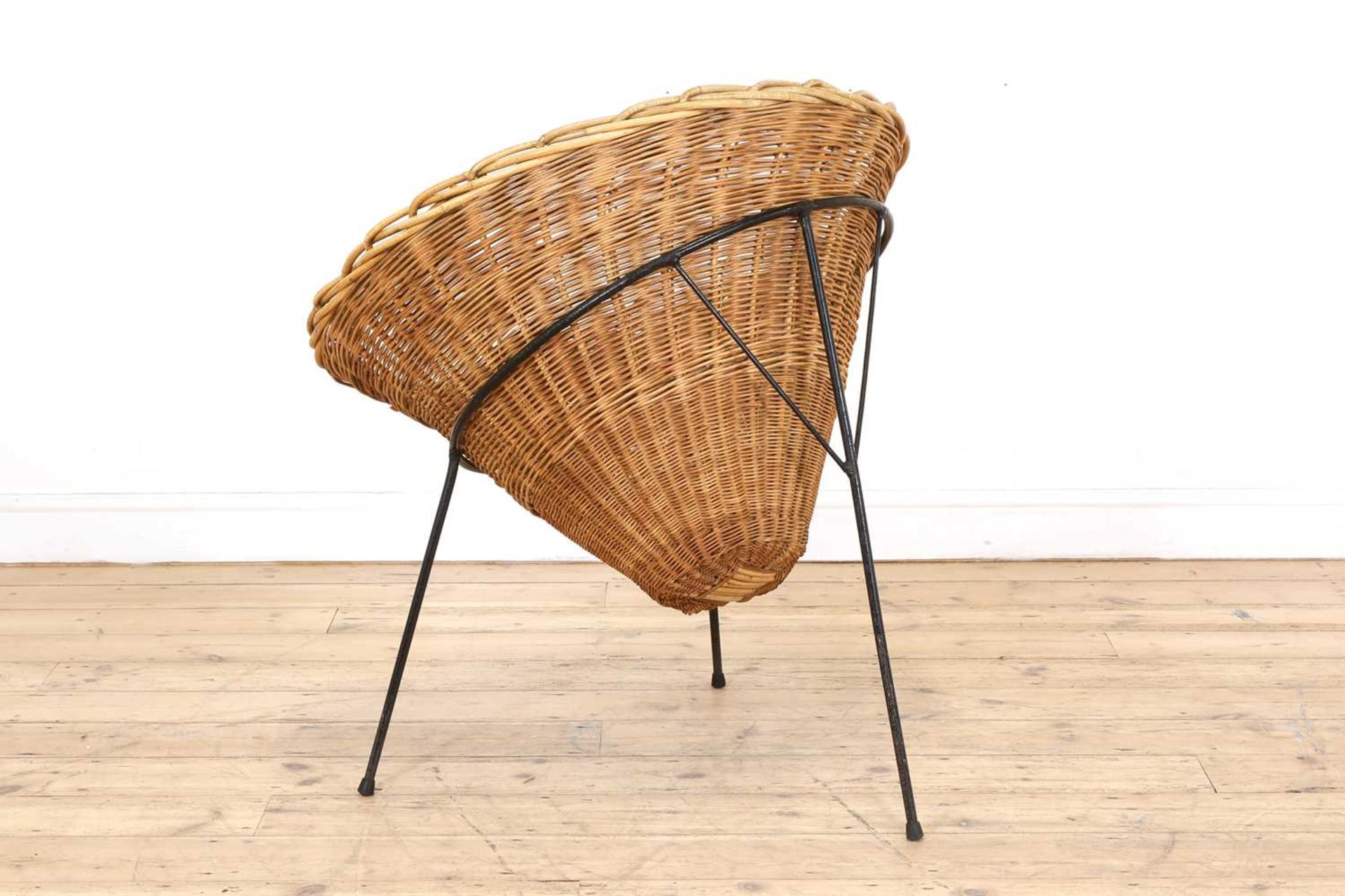 A 'C8' wicker cone chair, - Image 2 of 10