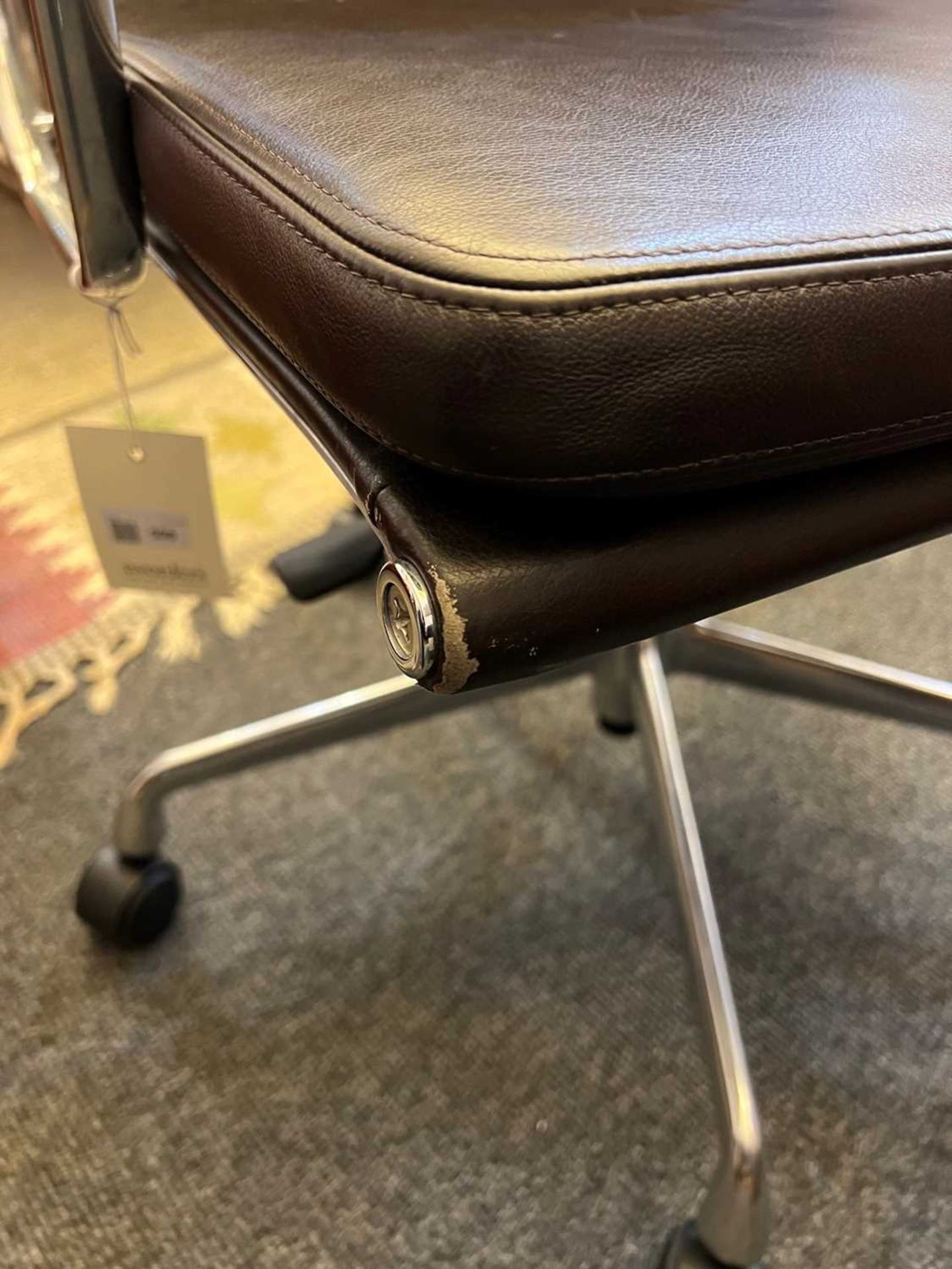 An Eames 'EA217 Aluminium Group' desk chair, - Image 11 of 13