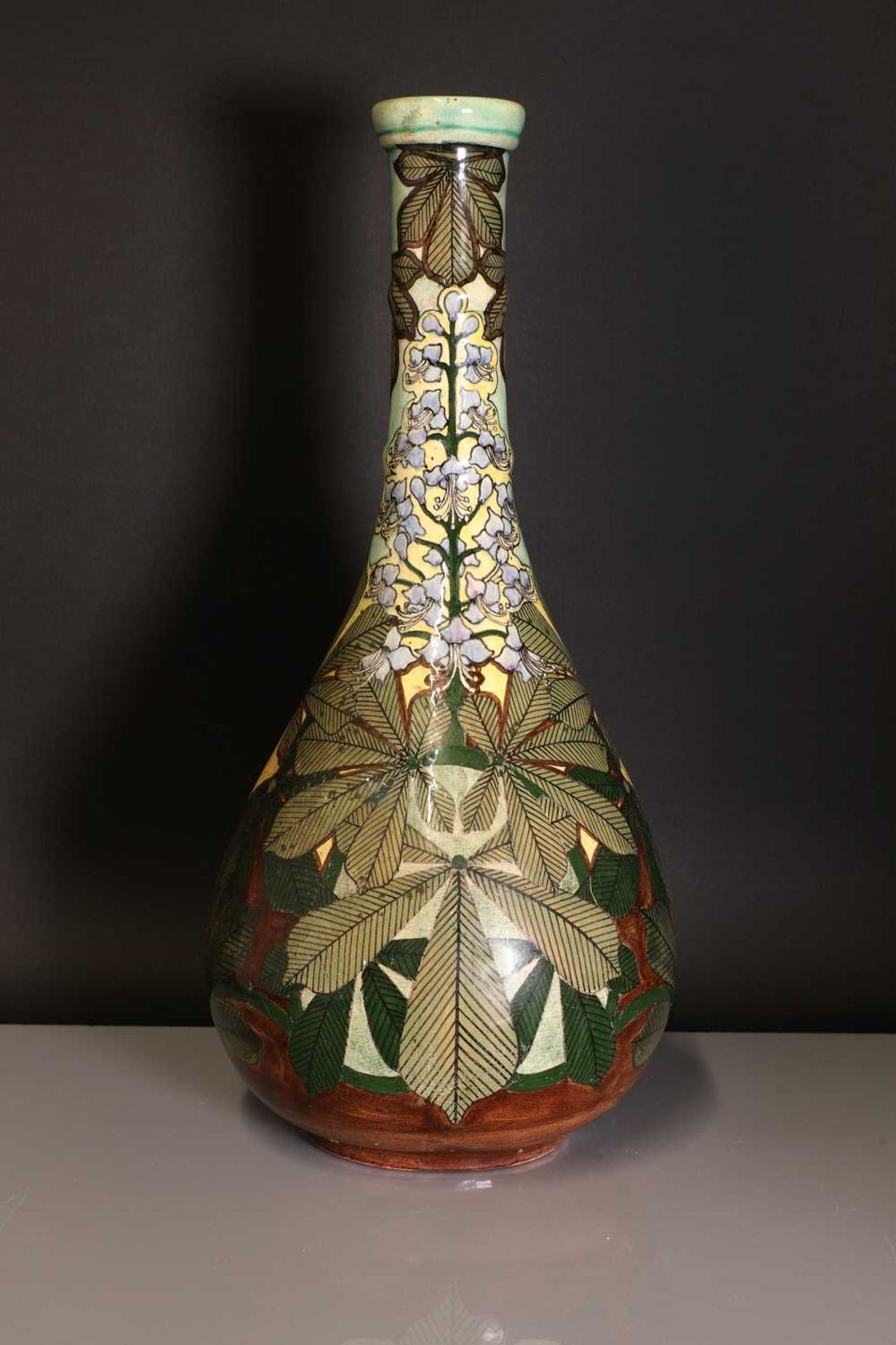 A Brantjes Faïence de Purmerende art pottery vase, - Image 3 of 9