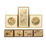 A group of seven Chinese paintings,