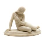 A Parian ware figure