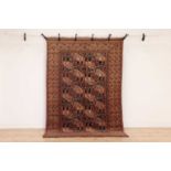 A Tekke wool rug,