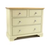 A Neptune 'Chichester' painted chest of drawers,