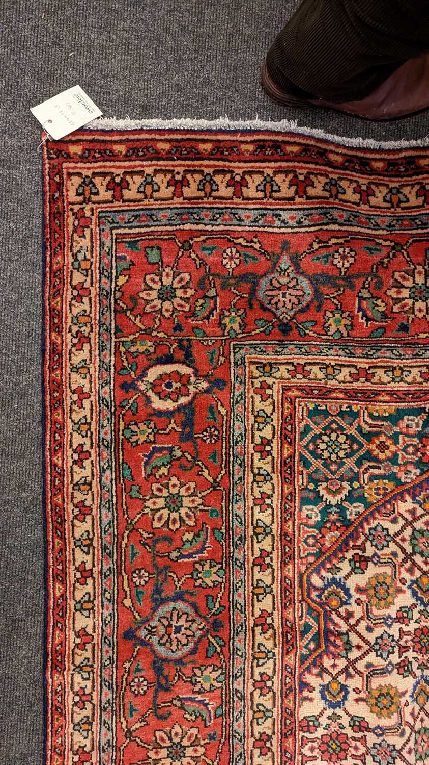 A Tabriz carpet - Image 11 of 21