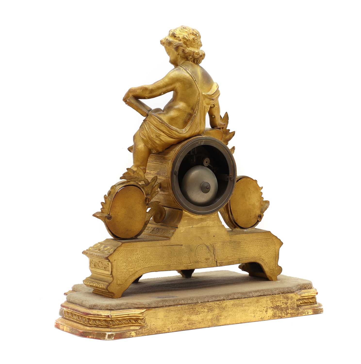 A French Sevres style mantel clock - Image 3 of 3