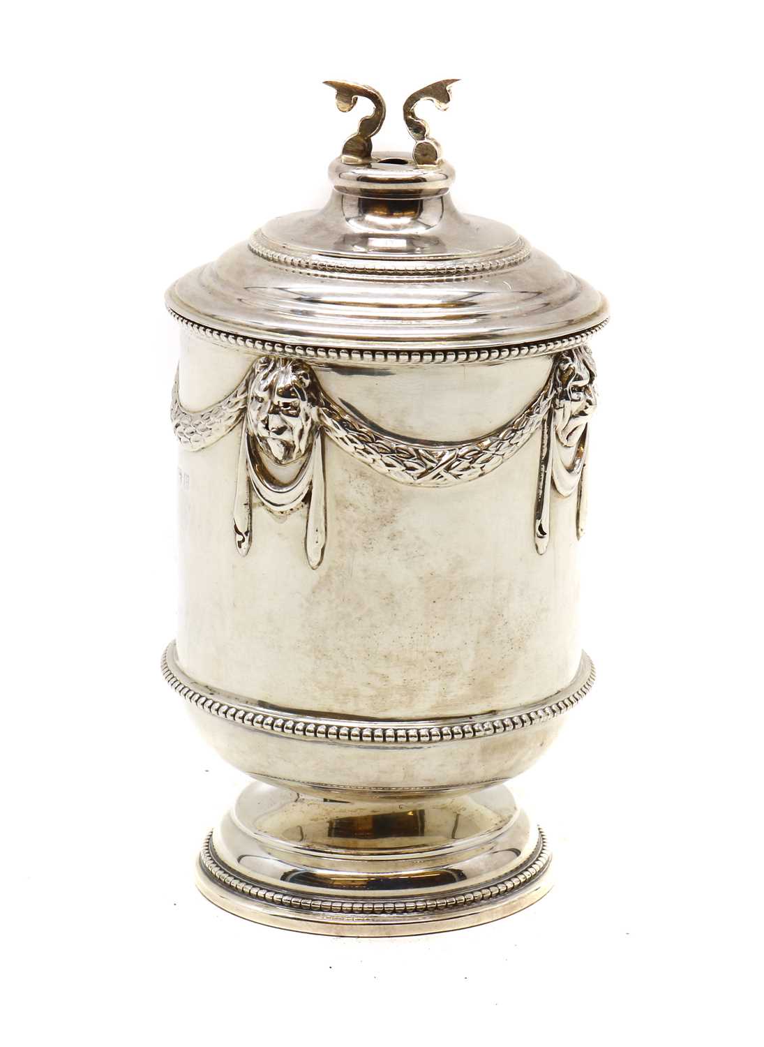 A George IV silver tea caddy - Image 2 of 3