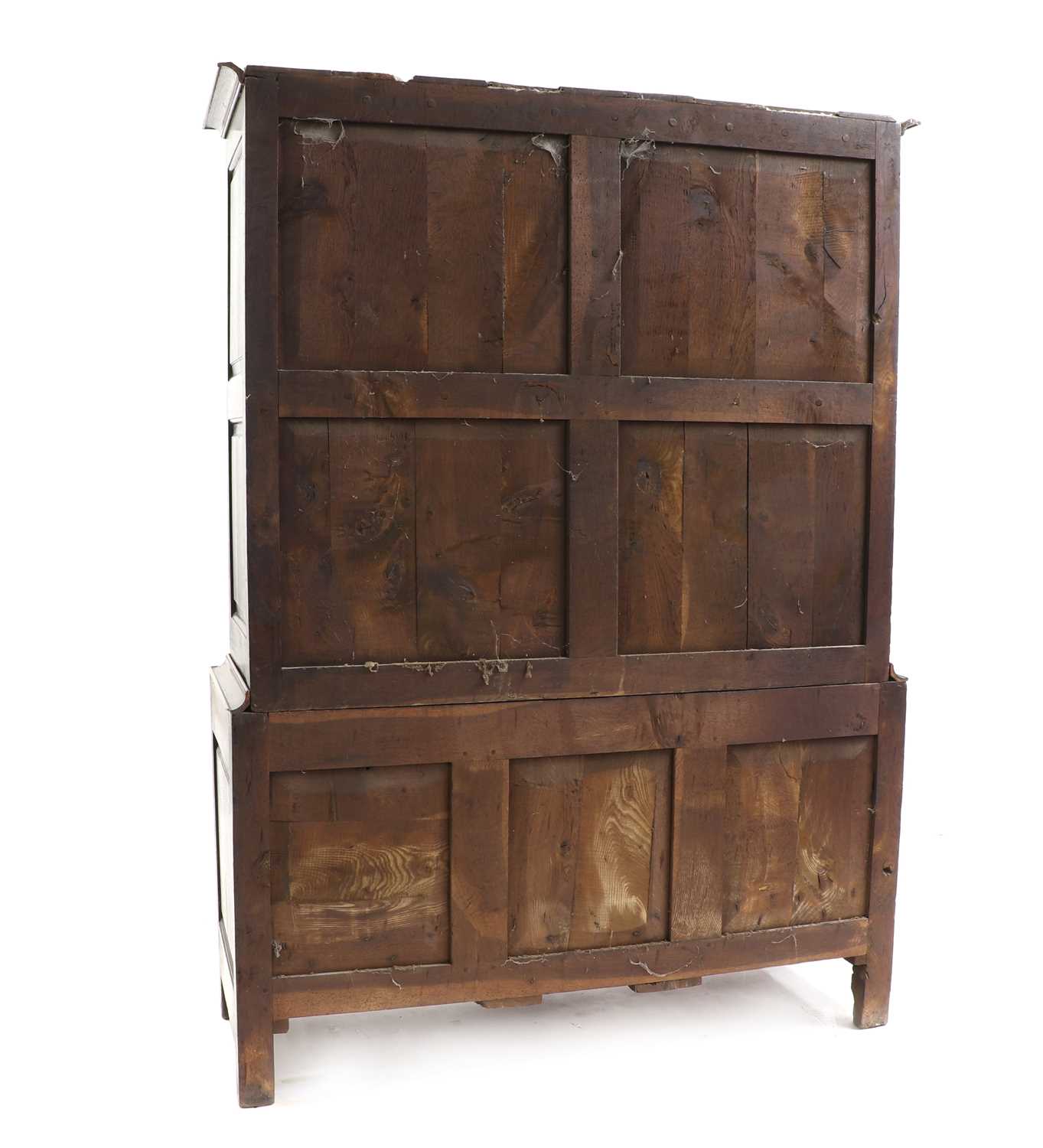 An oak panelled press, - Image 3 of 3