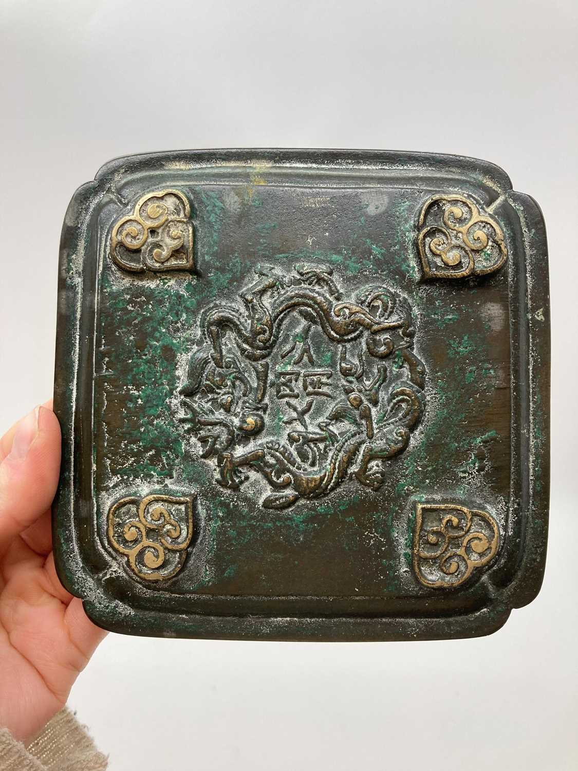 A Chinese soapstone carving, - Image 43 of 46