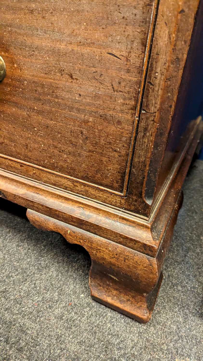 A George III mahogany chest on chest, - Image 31 of 34