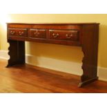 An oak dresser,