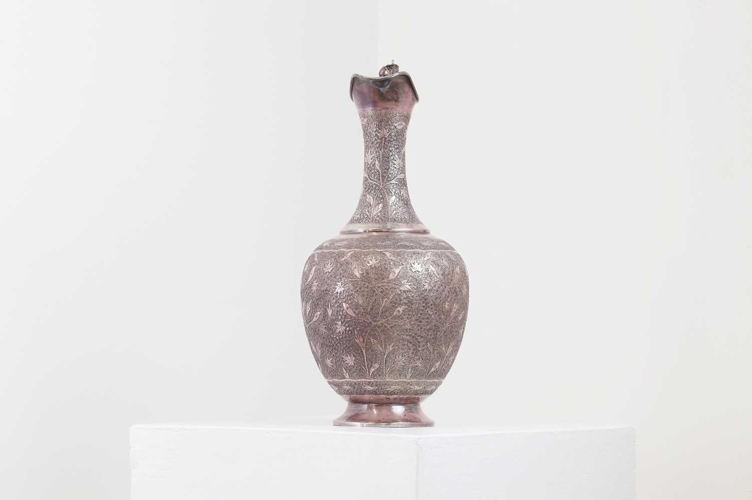 A silver ewer, - Image 4 of 11