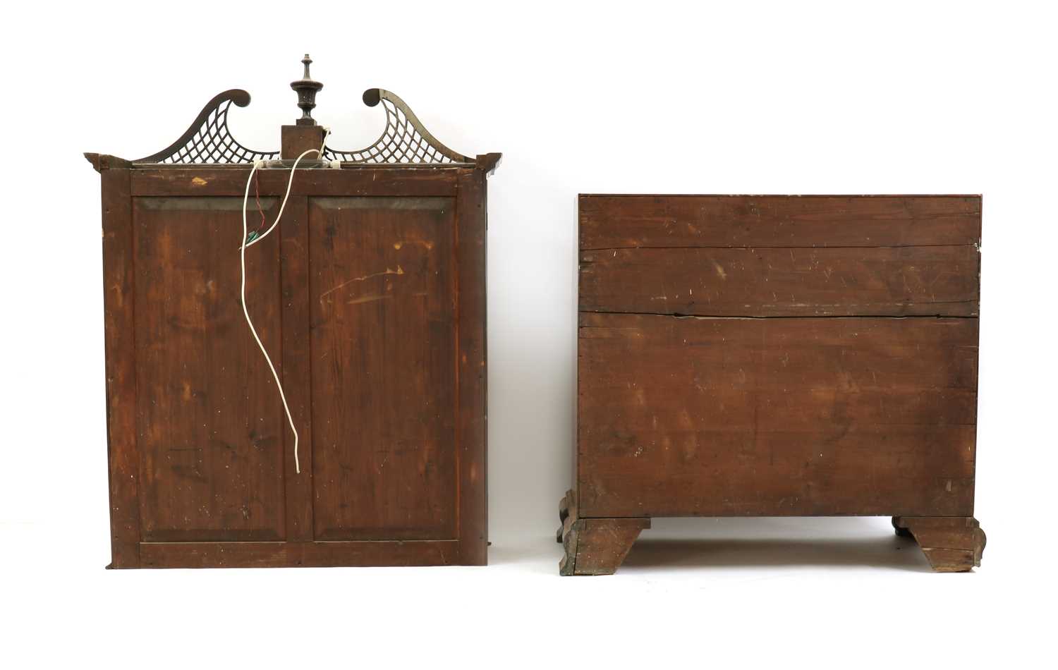 A mahogany bureau bookcase - Image 4 of 6