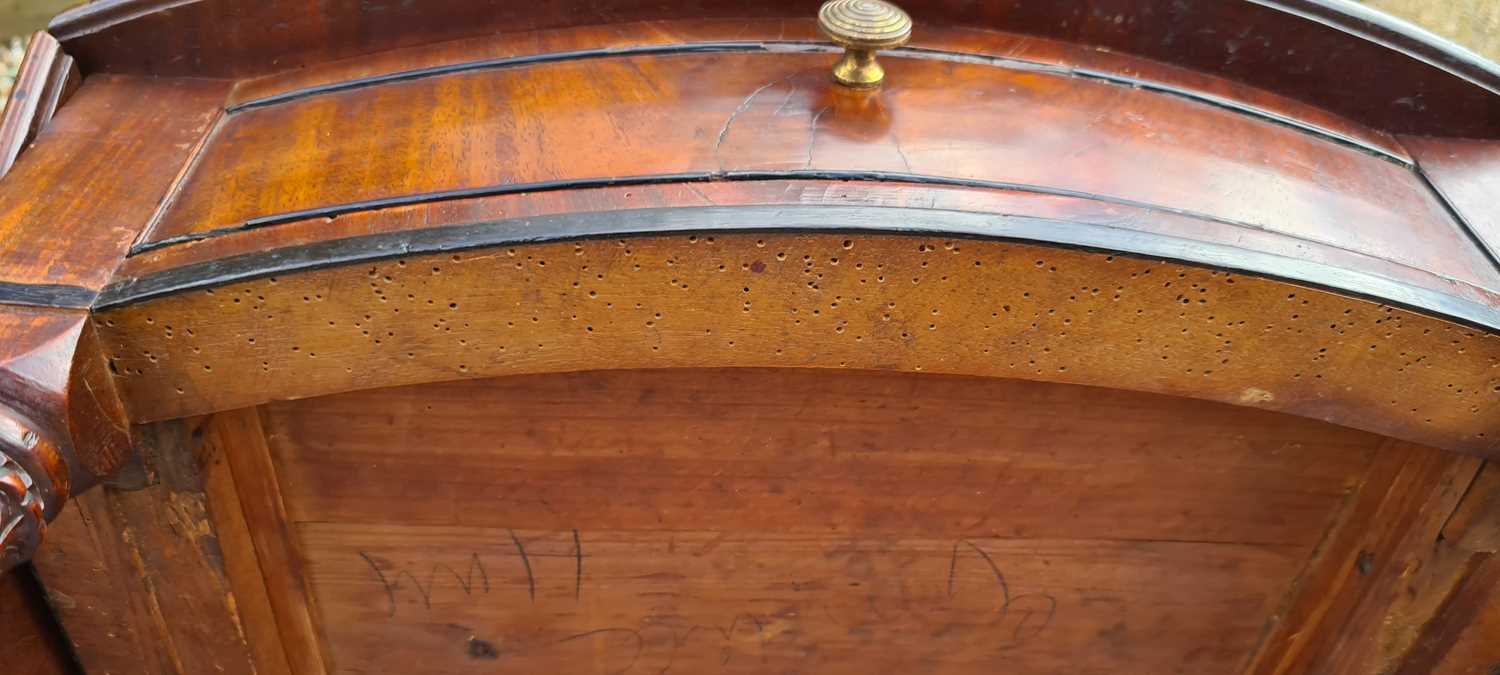 A George III mahogany inlaid and marquetry pembroke table - Image 6 of 14