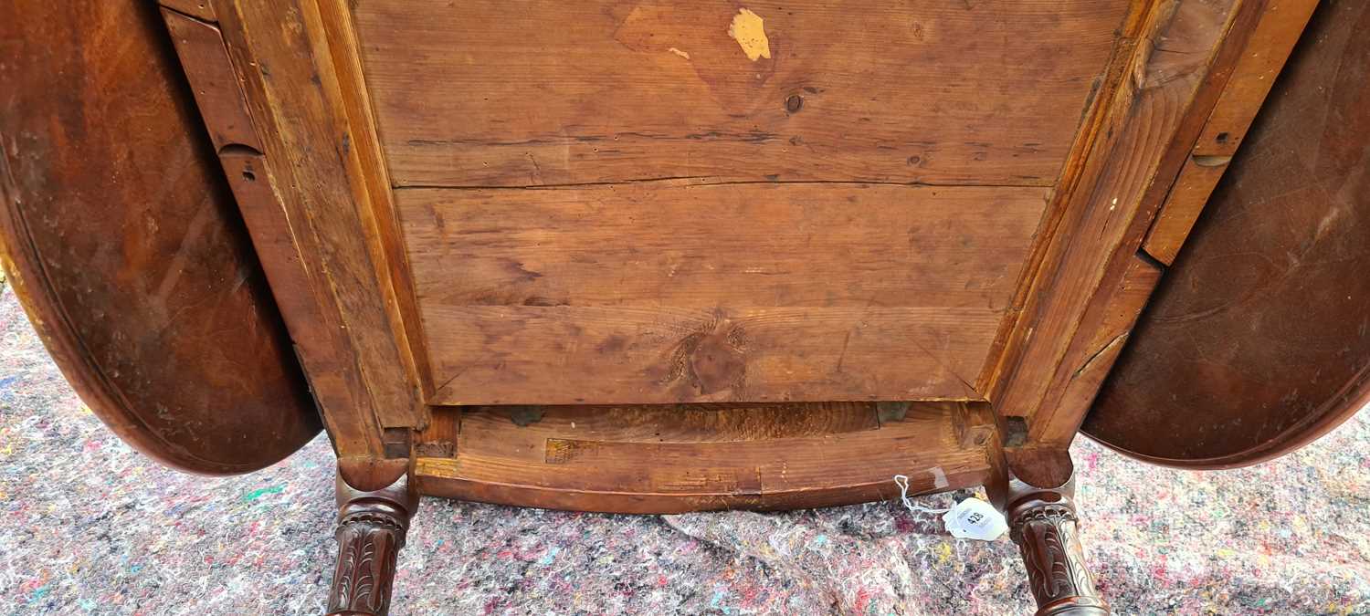 A George III mahogany inlaid and marquetry pembroke table - Image 14 of 14