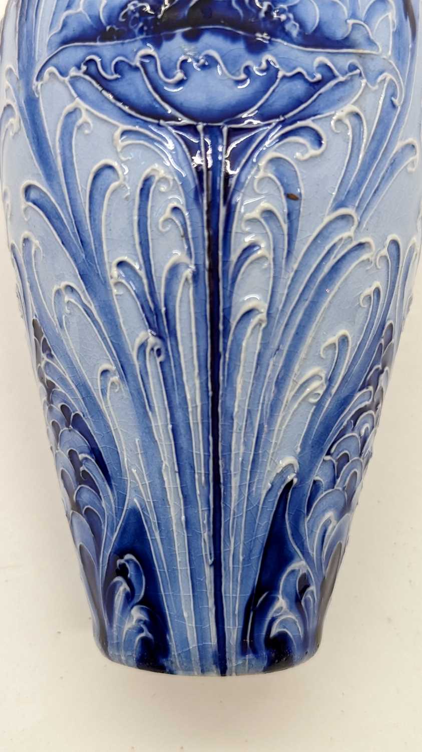 A pair of James Macintyre Florian ware vases, - Image 7 of 28