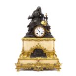 A French mantel clock