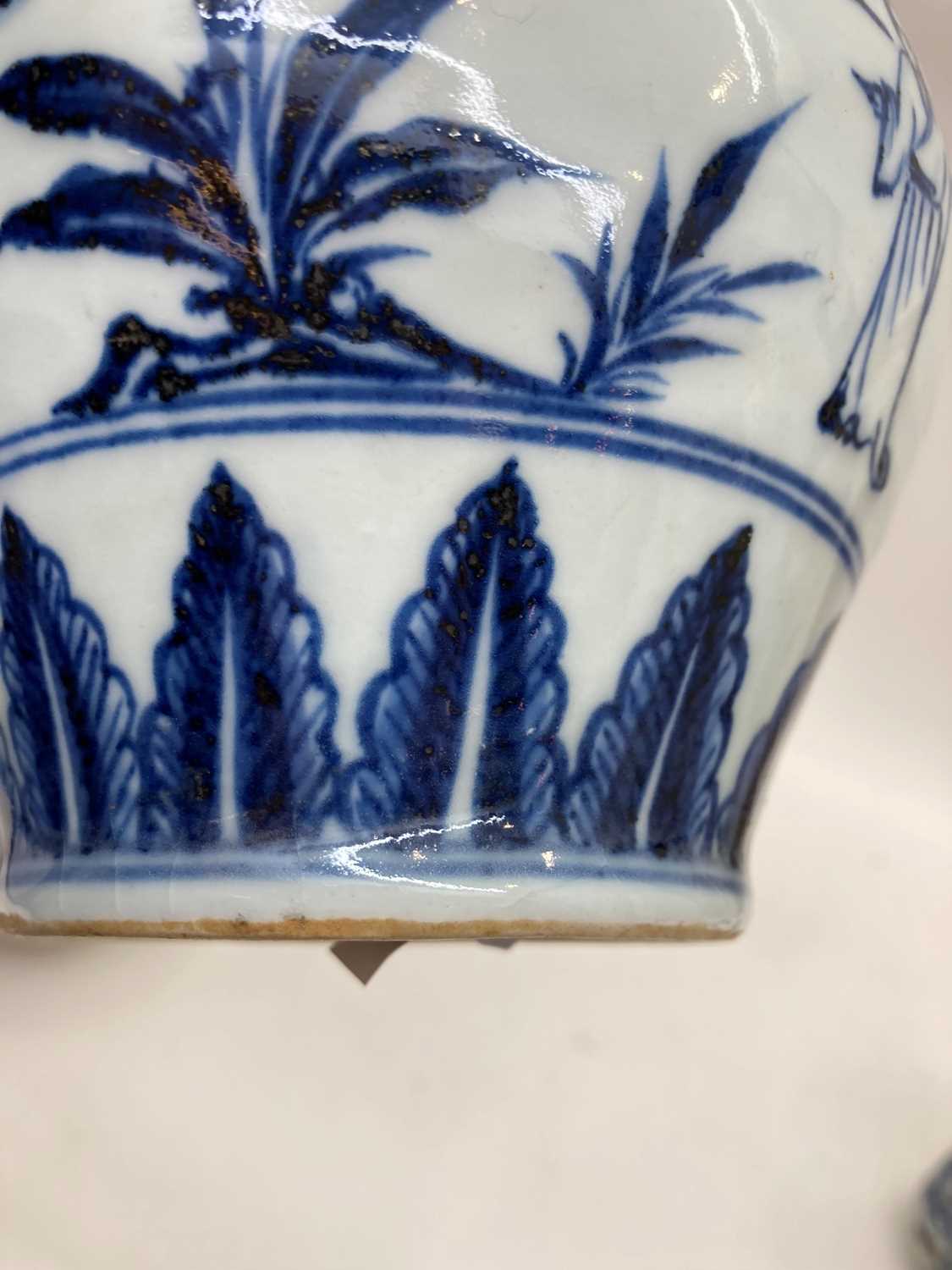 A collection of Chinese blue and white jars, - Image 24 of 46