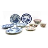 A collection of Chinese export porcelain,