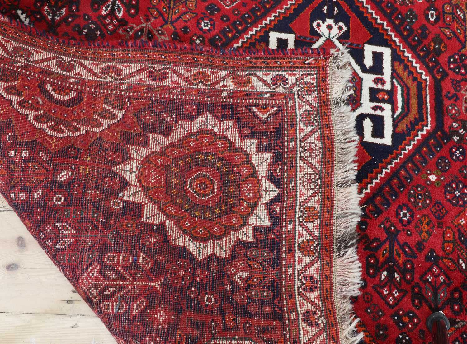 A Qashqai rug - Image 2 of 2