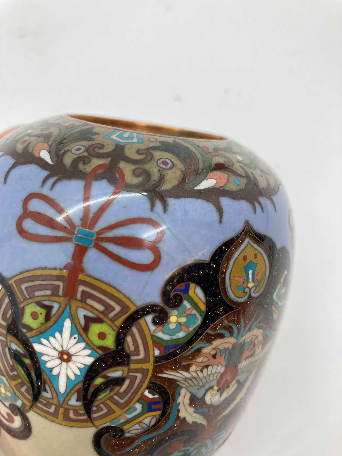 A Japanese Kutani vase, - Image 9 of 29