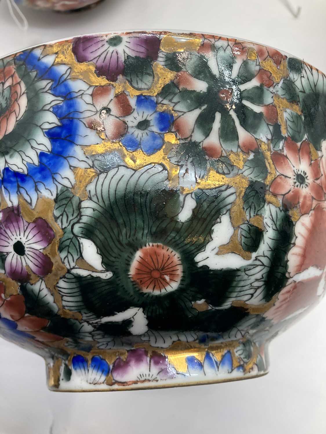 A collection of Chinese porcelain punch bowls, - Image 9 of 43