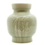 A large Chinese celadon porcelain vase,