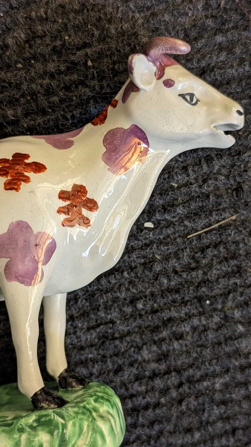 Six pottery cow creamers - Image 23 of 47