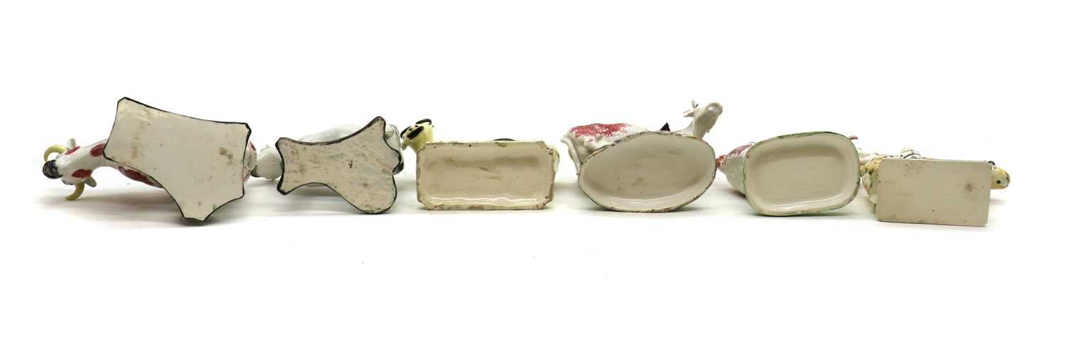 Six pottery cow creamers - Image 3 of 47