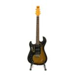 A Burns Marquee electric guitar,