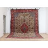 A Sarouk rug,