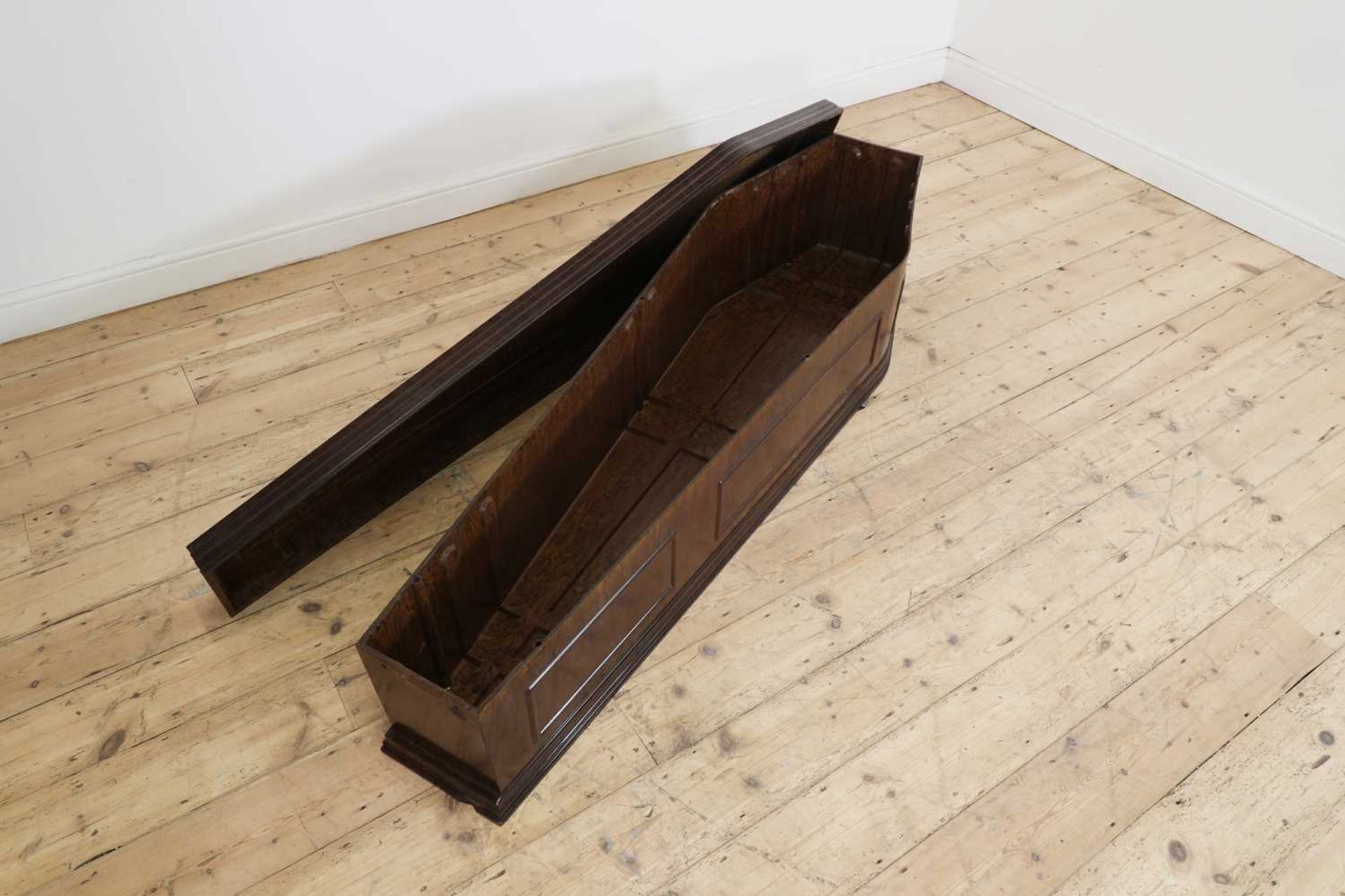 A rare full-sized Bakelite coffin, - Image 11 of 12