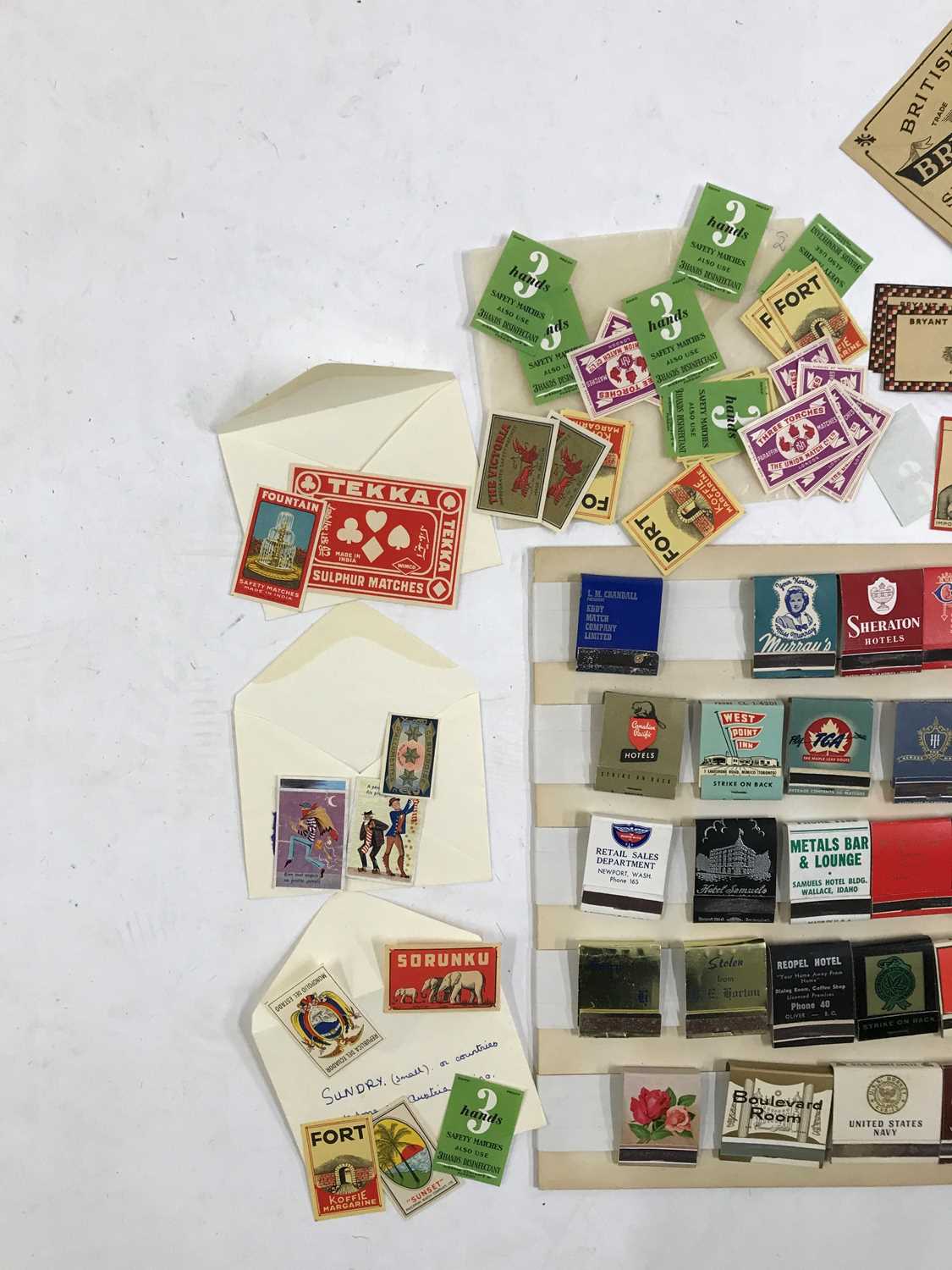 A collection of eighteen matchbook proofs, - Image 5 of 5