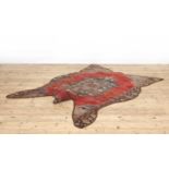 A Persian 'bear' rug,